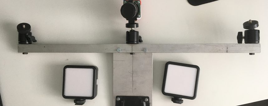 All mounted on a bracket.